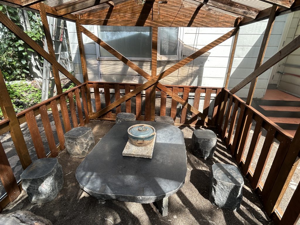 バーベQ小屋 (室内)