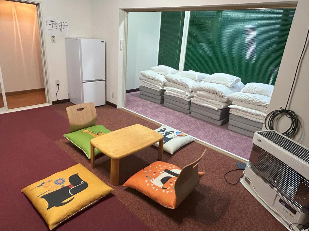 北海道ゲストハウス川湯温泉6丁目のリビング