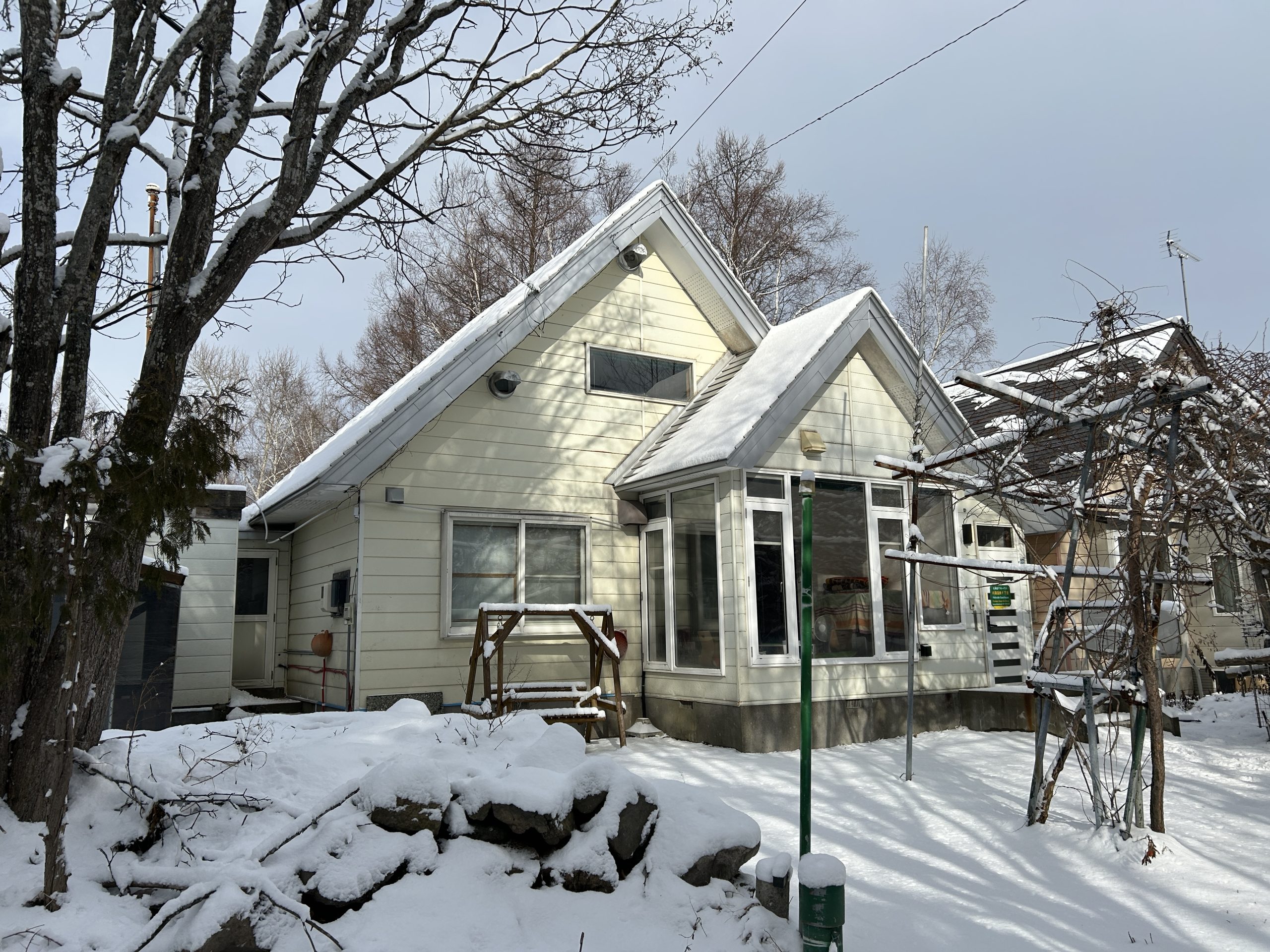 川湯温泉6丁目(冬景色)